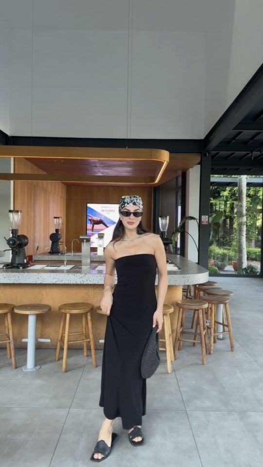 Jarse kumaş Çan zarif elbise