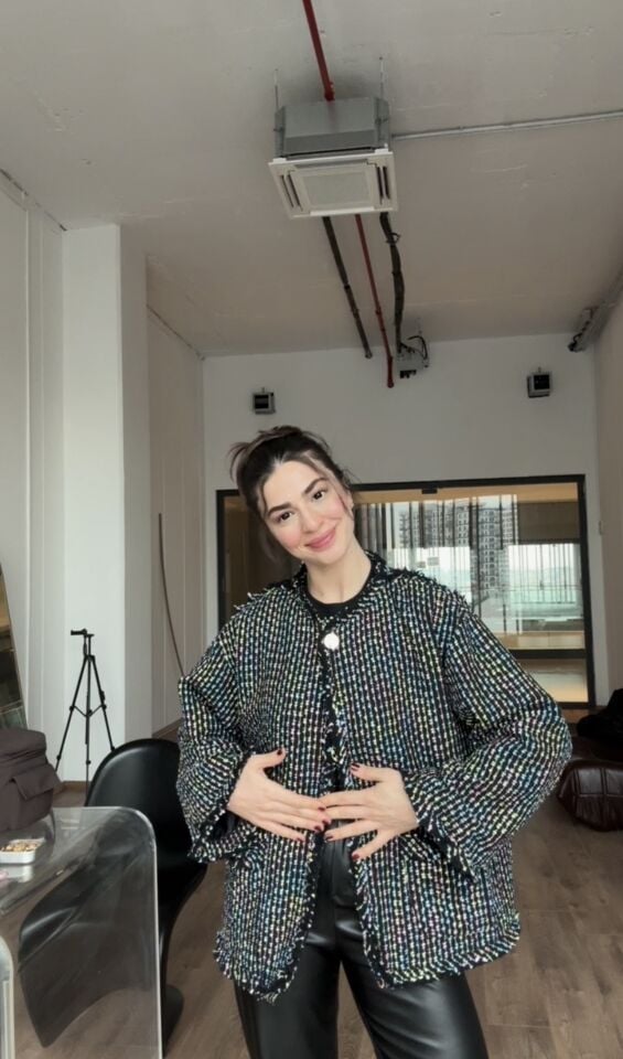 Astarlı tek düğme ceket