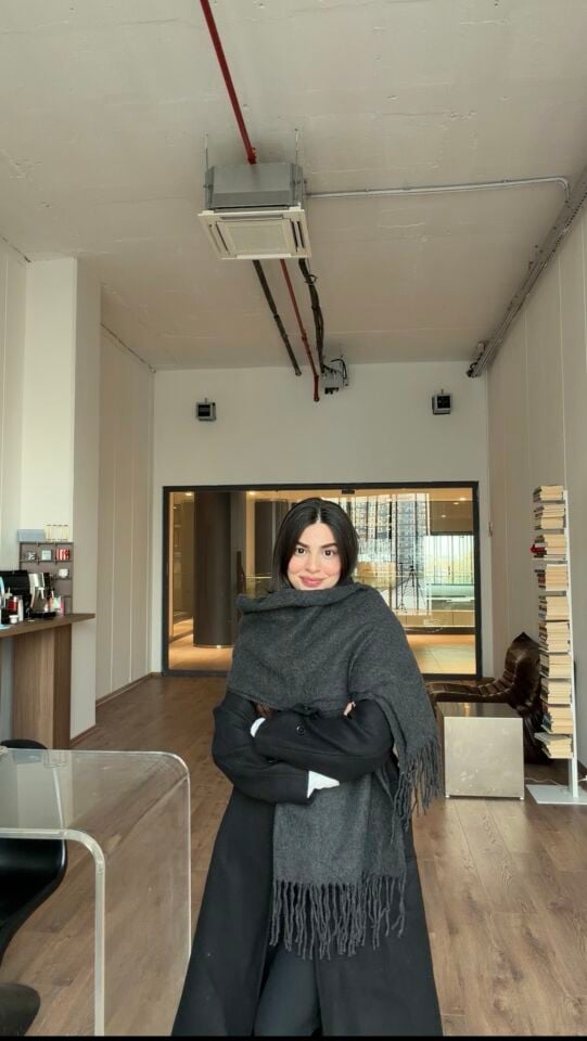 70*200 antrasit premium atkı şal