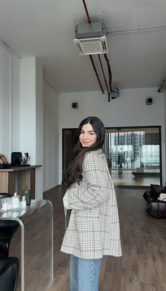 Astarlı vatkalı tren blazer