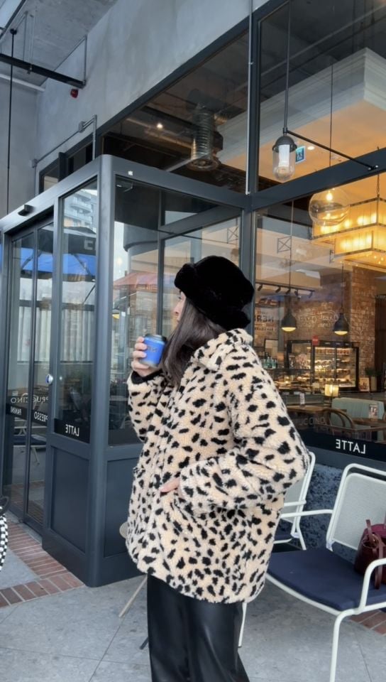 İçi astarlı özel üretim kumaş mont