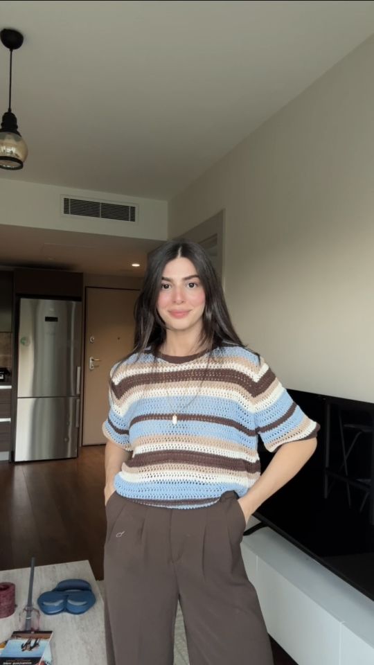 Orjinal marka tığ iğneli sezon bluz