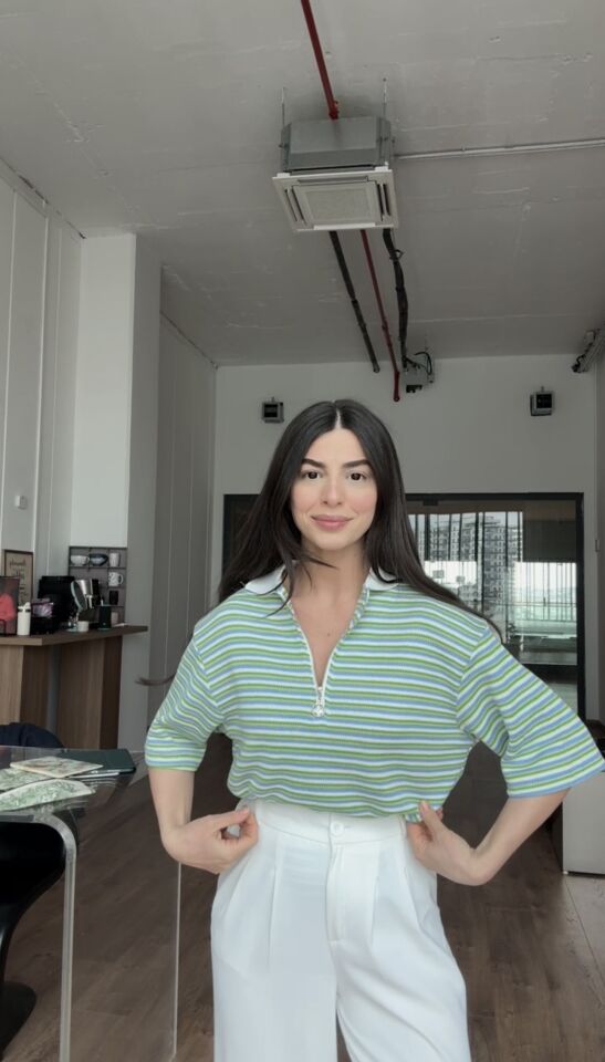 Orjinal marka yakalı bluz