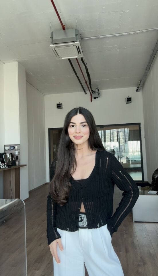 Ajurlu lolita  siyah hırka