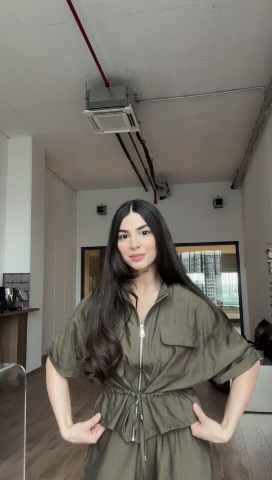 Haki tensel bağcıklı takım