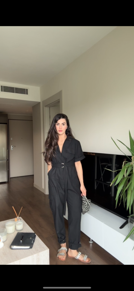 Orjinal marka kovboy siyah tulum