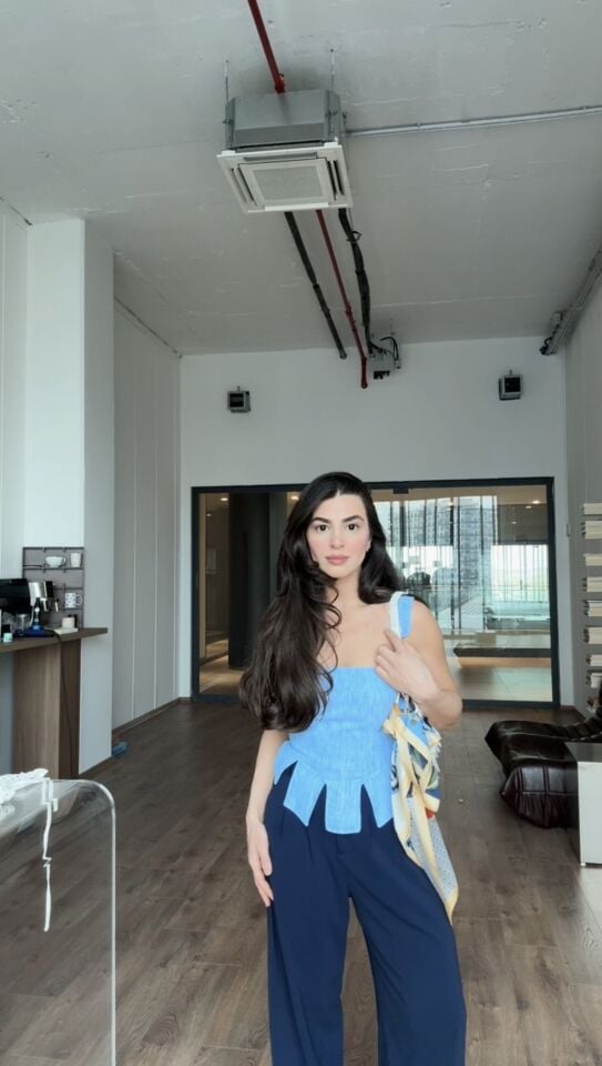 Lolita tatlı mavi korse