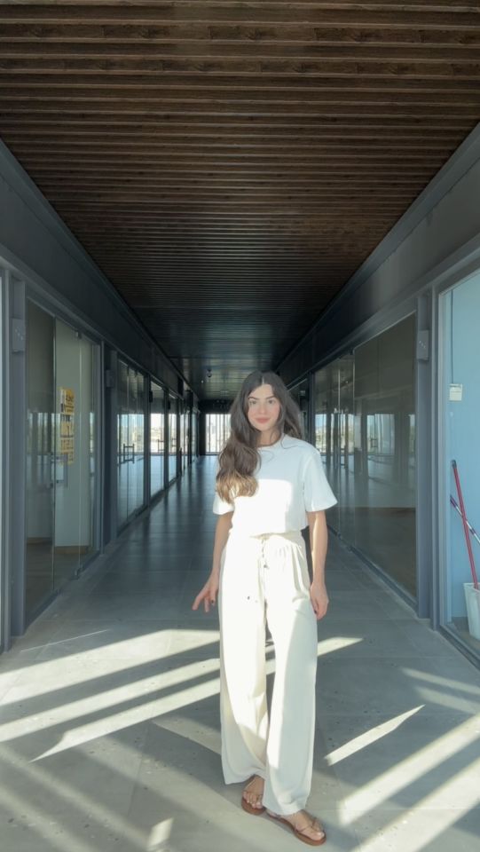 Bağcıklı dubai pantolon