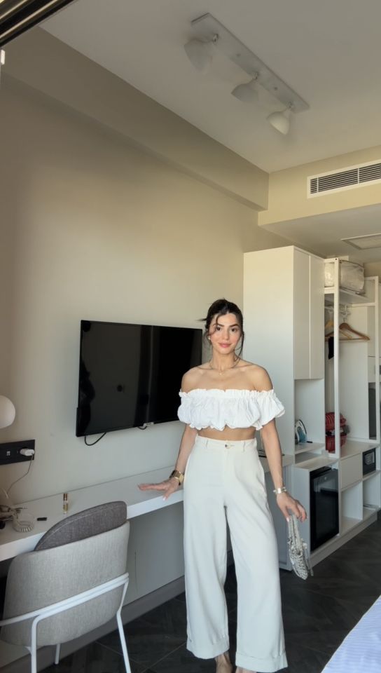 Yumoş dokulu premıum düğmeli pantolon