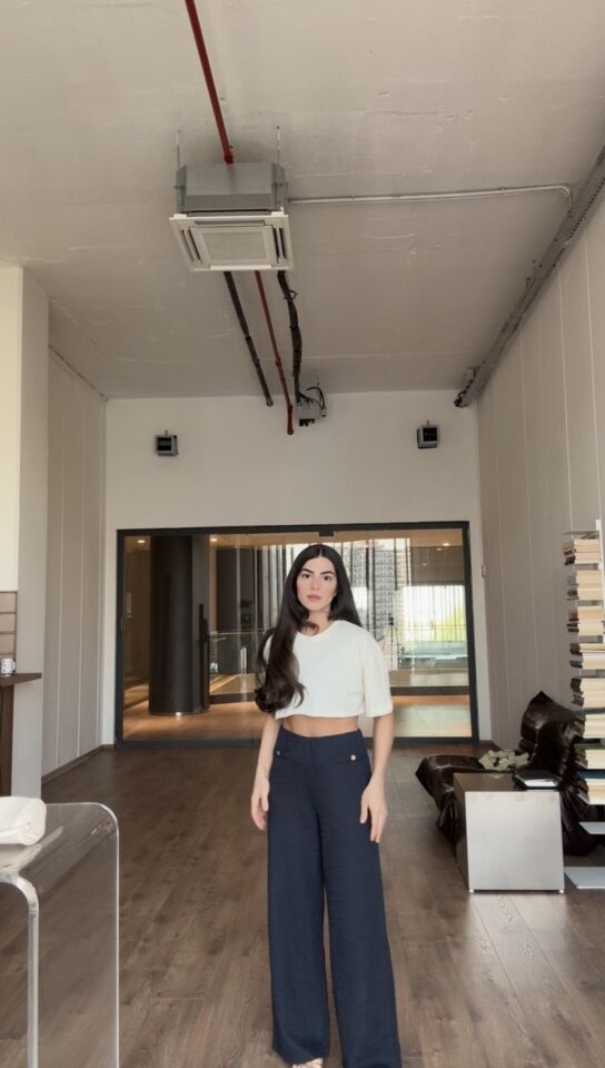 Orijinal marka lacivet tuvit kumaş pantolon