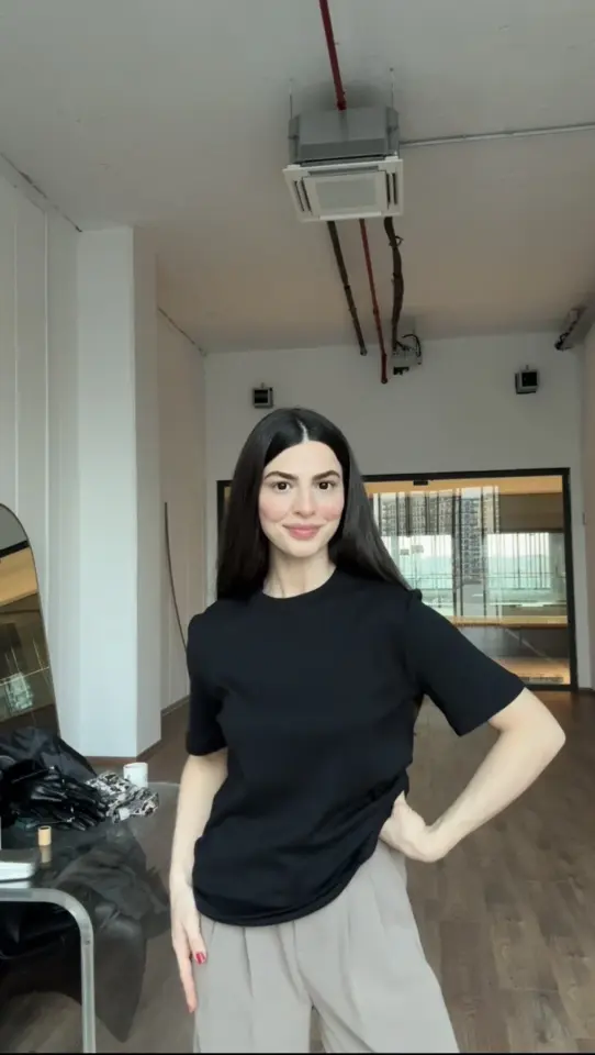 Orijinal marka kısa kol siyah tişört